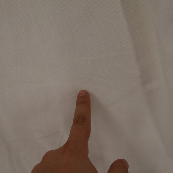 NWT Uskees workshirt Mens small button front work shirt cream organic cotton - Picture 12 of 16